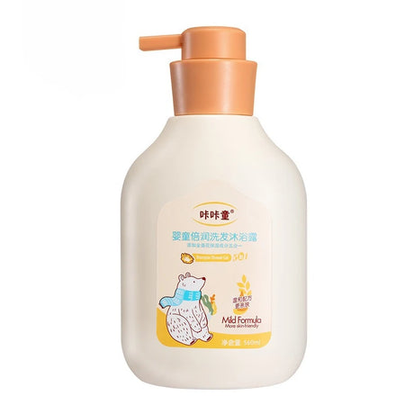 1Pcs 560ml 2 in 1 Shampoo Body Wash Kids Baby Herbal Gentle Penetration Deeply Moisturizing Baby Nourishing Lotion for Children