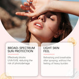 Korean Facial Sunscreen Spf 42 Body Uv Protection Serum Soothe Dryness Hydrating Smooth Skin Prevent Tanning Sun Block Cream