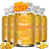 Vitamin C Promotes Collagen Production - 2000 Mg, Promote Skin, Hair, Nails and Immune Health, Dietary Supplements