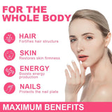 Multi Collagen Complex Capsules - with Hyaluronic Acid, Biotin - Protect Bones and Joints,Promotes Skin Health