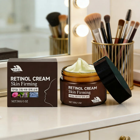 Hanchobit Retinol Cream Botanical Extracts Diminish Fine Lines Improve Skin Texture Gentle Deep Moisturizing Skin Firming Cream