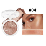 Diamond Highlighter Pearly Powder Palette Glitter Fine Shimmer High Gloss 3D Natural Face Contour Waterproof Long Lasting Makeup