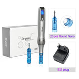 Authentic Dr pen Ultima M8S With 22 pcs Needle Pin Microneedling Pen Wireless Derma Pen Beauty Machine needle length 0.25 mm