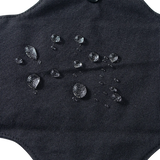 3Pcs Black Pure Cotton Reusable Menstrual Pads Reusable Sanitary Waterproof  Cloth Pads For Heavy Flow Large Sanitary Pads Set