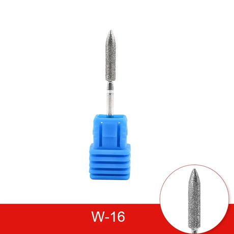 Diamond Ceramic Nail Drill Bits Milling Cutter For Manicure Left Right Rotary Cuticle Files Buffer DIY Nails Accessories Tools