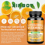 Liposomal Vitamin C -  Immune Support, Promotes Collagen Production, Promote Fat dissolving, Antioxidant