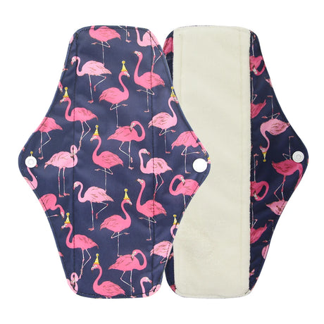 Washable Menstrual Pad Panty Liner Reusable Cloth Sanitary pad Hygienic and Soft Washable Charcoal Menstrual