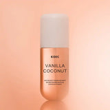 KOEC Vanilla & Coconut Fragrance Mist Perfume Refreshing Moisturizing Triple Notes Plant Fragrances Propylene Glycol