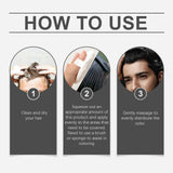 Men Hair Waterproof Concealer Hairline Shadow Root Cover up Repair Forehead Makeup Durable Hair Concealer Liquid Cream 50g