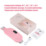 Menstrual Heating Pad Smart Warm Palace Belt for Relieving Waist Pain During Menstruation Heating Abdominal Waist Massage Tools