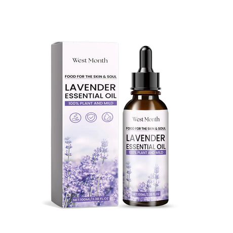 Lavender Essential Oil Moisturizes And Nourishes The Skin Relieves Anxiety Improves Sleep Quality & Is A Body Care Essential Oil