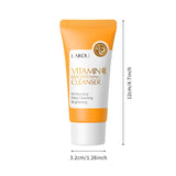LAIKOU Japan Sakura Cleanser Gentle Deep Cleaning Oil Control Moisturizing Shrink Pores Face Skin Care Skin Cleanser 50g