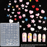 Lace Bowknot Nail Art Mold, French Manicure Silicone Stencil for DIY Nail Decoration, Nail Design Tool, Nail Printing Template