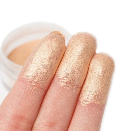 20 Color Highlighters Diamond Glow Powder Makeup Bronzer High Pigment Contour face dust Loose Powder for brown skin La Peach