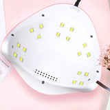 Hot Nail Dryer Machine Portable USB Cable Home Use Nail Lamp For Drying Curing Nails Varnish with 18pcs Beads UV LED Lamp