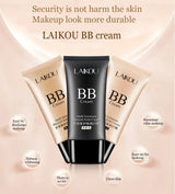 Laikou Brand 3 Colors Natural Flawless BB Cream Makeup Concealer Oil-control Liquid Foundation Moisturizing Cosmetics 50ml