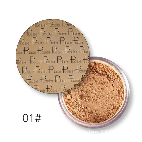 8 Color Long-Lasting Oil Control Matte Loose Face Powder - Invisible, -Matte Finishing Powder For Setting Foundation Makeup