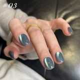 12ml 1-21pcs Brown Gold Cat Eye Gel Nail Polish Hot Selling Winter Whitening Magnet Gel Polish Gold Nails Nail Supplies Nail Art
