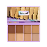 8 Shade Cream Concealer Palette Waterproof Full Coverage Multi-Function Cream Blemishes & Cover Long-Lasting Korean Makeup