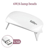 LULAA 54W USB Cabin UV LED Nail Gel Led Lamp for Nails Accessories Professional Material Nail Drying Lamp for All Manicure