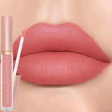 12 Colors Matte Velvet Sexy Lip Gloss Waterproof Long-Lasting Non-stick Cup Lip Glaze Nude Liquid Lipstick Lips Makeup Cosmetics