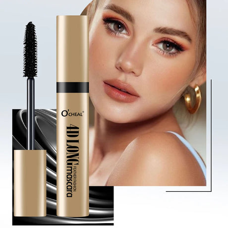 O‘cheal Mascara Black Lash Eyelash Brush 3D Silk Thick Curling Lengthening Eyes Lashes Beauty Makeup Cosmetics Extension Mascara