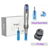Authentic Dr pen Ultima M8S With 22 pcs Needle Pin Microneedling Pen Wireless Derma Pen Beauty Machine needle length 0.25 mm