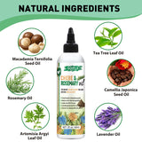 GOIPLE Chebe & Rosemary Essential Oil Moisturizing and Nourishing Hair Product Promote Healthy Hair Oil Smooth Shiny Conditioner