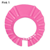Baby Shower Soft Cap Adjustable Hair Wash Hat for Kids Ear Protection Safe Children Shampoo Bathing Shower Protect Head Cover