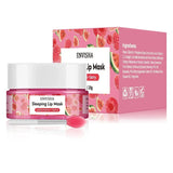 Lip Mask Sleeping Maintenance Moisturizing Fade Lines Nourishing Balm Skin Care Beauty Health Exfoliating Anti Drying Coconut