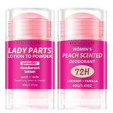 Body Odor Remover Antiperspirant Stick Peach Deodorant Underarm Removal For Women Man Honey Peach Stick Deodorant Stick 40g