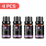MAYJAM 4 Bottles Essential Oils Jasmine Lavender Eucalyptus Vanilla Sandalwood Frankincense Sweet Orange Patchouli Juniper Oil