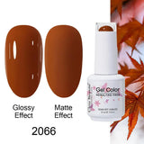 Clou Beaute Gel Nail Polish Neon Brown Royal Blue Red Green Pastal Nude Nail Art Varnishes Gel Lacquer Top Coat UV Gel Nail