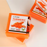 Natural Turmeric Whitening Body Wash, Deeply Clean Skin, Remove Dark Spot, Pimple, Acne, Smooth Skin, For Face & Body Soap Bar