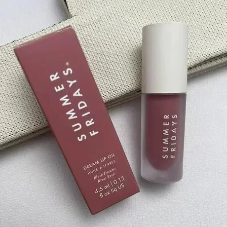 Summer Friday's Lip Balm Moisturizing Mirror Lip Gloss Lip Vanilla Pink Sugar Coffee Cake Smell Lipstick Transparent Makeup Oil