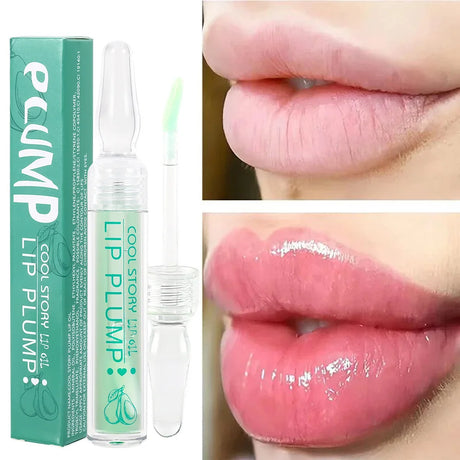 Lip Plump Serum Increase Lip Elasticity Instant Volumising Essential Oil Reduce Fine Lines Repair Nourish Sexy Beauty Lip Care