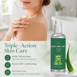 YUVK Aloe Vera Gel for Hydration and Moisture 300G