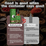 Gray To Black Hair Oil Reduces Premature Graying  Nourishes Follicles Restores Natural Black Pigment Darkening Gray/white Hair