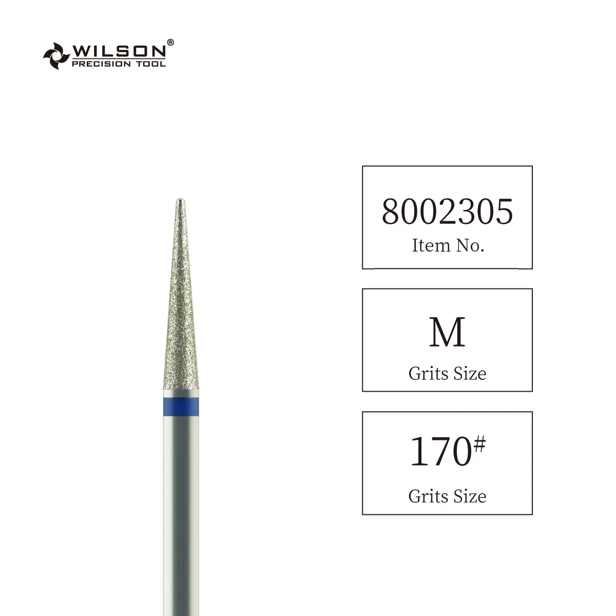 WILSON  Tapered Shape Diamond Bits-Tools/Nails/Uñas Accesorios Y Herramientas/Nail Accessories/Tools