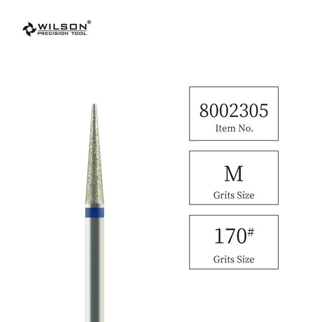 WILSON  Tapered Shape Diamond Bits-Tools/Nails/Uñas Accesorios Y Herramientas/Nail Accessories/Tools