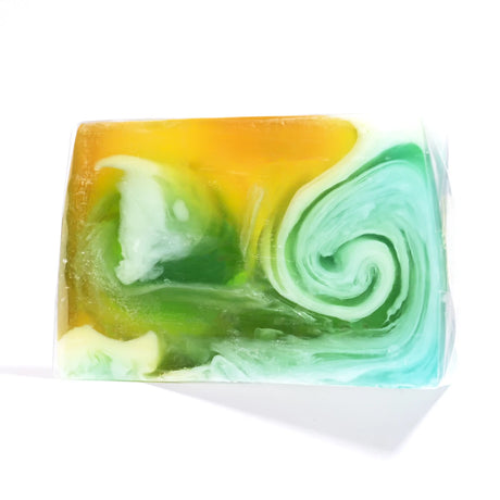 100g Colorful Vanilla Herbal Essential Oil Soap Moisturizing, Whitening, Nourishing Skin Cleansing Soap