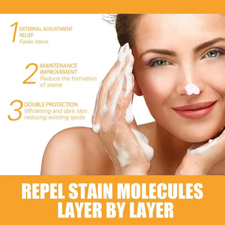 EELHOE Kojic Acid Soap Cleaning Even Skin Skin Brightener Oil Control Nourishing Hydration Skin Care Natural Turmeric Soap 100g