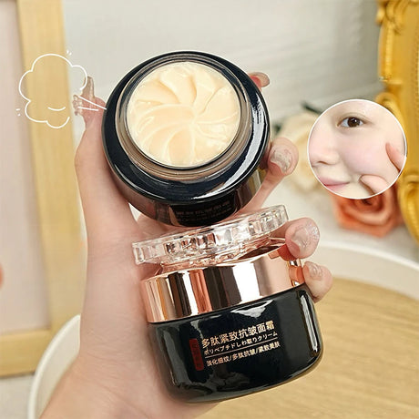 Polypeptide Anti-Wrinkle Firming Face Cream Deep Hydration Brighten Dull Skin  Minimize Fine Lines Moisturizing Day Night Cream
