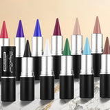 Matte Eyeliner Pencil Black White Blue Green Eyeliner Cream Waterproof and Not Easy To Smudge Colorful Eye Liner Eye Makeup Tool