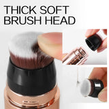 Double Head Highlighter Stick Contour Stick Waterproof Natural Silky Smooth Face Contouring for Nose Shadow With Makeup Brushes