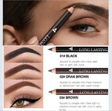 6/12Pcs Eye Brow Pencil Waterproof Professional Women Eye Makeup Pen Easy Color Natural Black Brown Cosmetic Beauty Eyebrow Tool