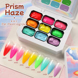 UR SUGAR 9 Colors Gradient Painting Gel Nail Art Gradient Color DIY Design Gel 4 In 1 Used For Gradient Nail Stamping Pattern