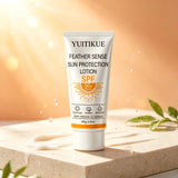 YUITIKUE SPF50+ PA++++ Sunscreen Lotion, Feather Light Sun Protection Isolation Moisturizing Cream 60g