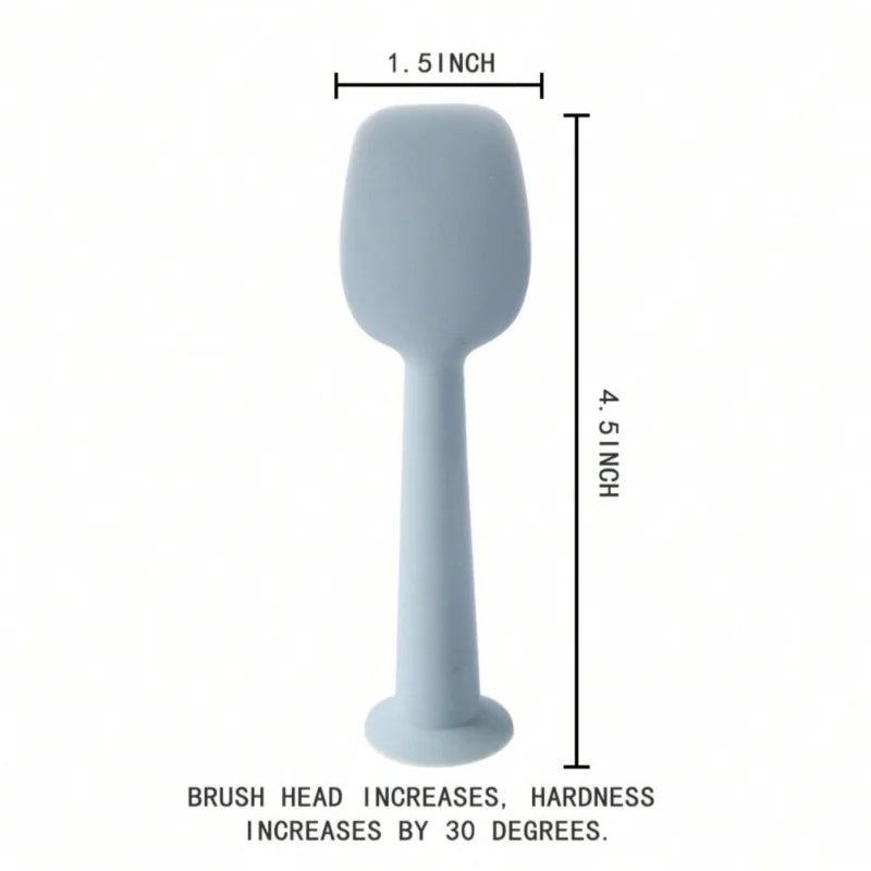 Baby Diaper Cream Applicator Silicone Scraper Butt Spatula Applicator with Suction Cup Silicone Care Tool