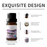 10ml Essential Oil Violet Natural Plant-Based for Relaxation and Stress Relief Body Massage Oilflower Perfume Gifts